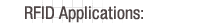 RFID Applications